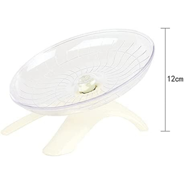 1 Hamster Frisbee Tystgående Träningshjul, lämplig för