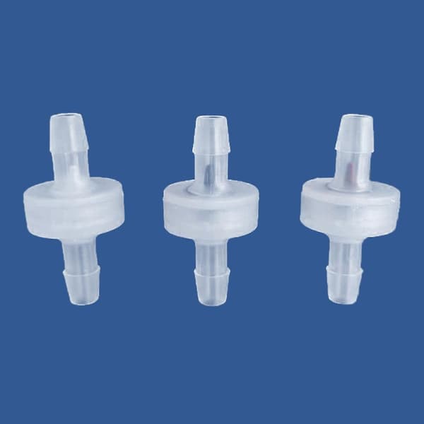 3mm 4mm 6mm Backventil, slitstark envägs backventil för flytande luft, plastvattenstopp backventil