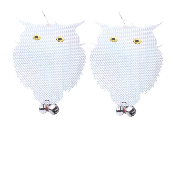 Duvskräckare 2-pack Reflekterande Uggla Anti-Duva Uggla Fågel
