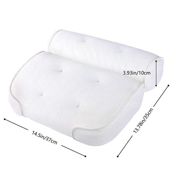 Badeværelses Sugkop Pude 3D Mesh Bade Pude Spa Pude