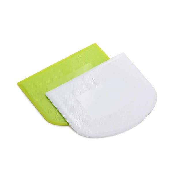 2 stk. Bakst Horn, Plast Deigskrape, 12x9,5cm Bakst