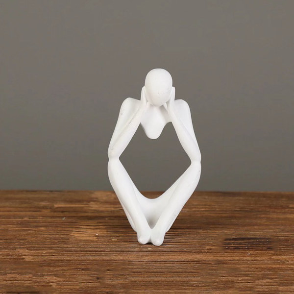 Tenkeren Statue Harpiks Tenkeren Skulptur Abstrakt Statue Moderne
