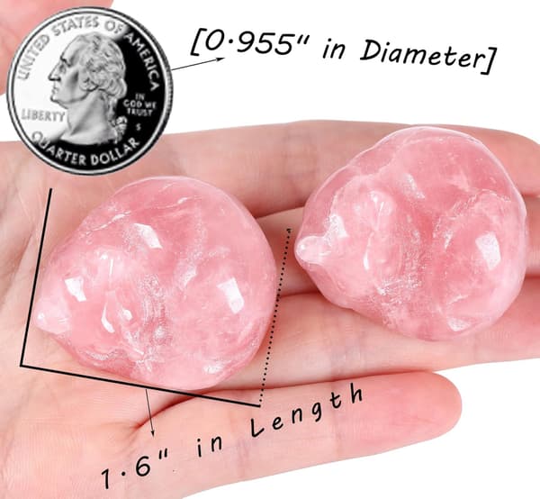 Rosekvarts kattdekor rosa gavekrystaller sovende kattstatue stein
