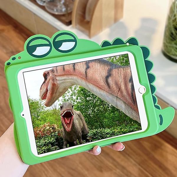 Dinosaurie Skyddande Fodral för Barn, Passar iPad Air4/Air5