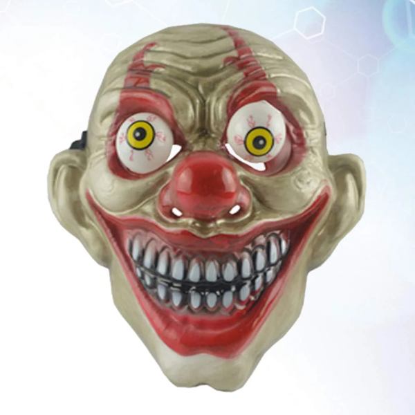 Holibanna Halloween Klovnemaske til Cosplay Kostumefest, Gyser