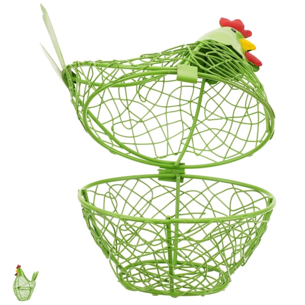 Egg collection basket Egg kitchen organizer Home decor