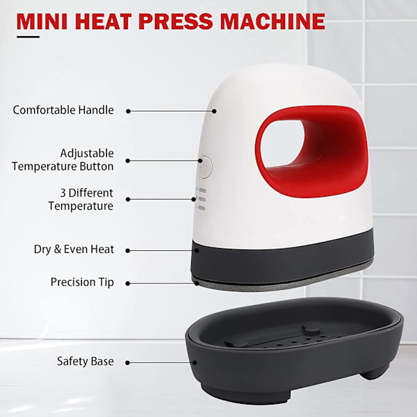 Portabel Mini Värmepress för Sublimeringstransfer