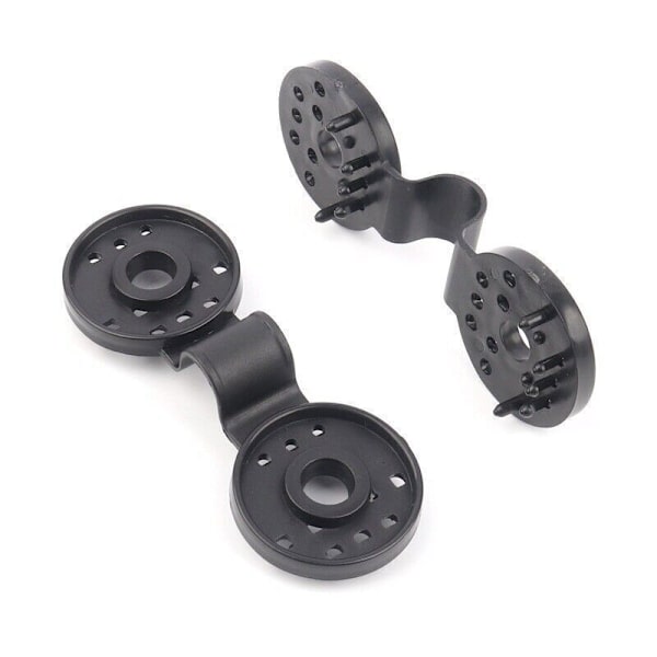 50 stycken Skuggduk Tunga Lock Grip avtagbar rund skugga