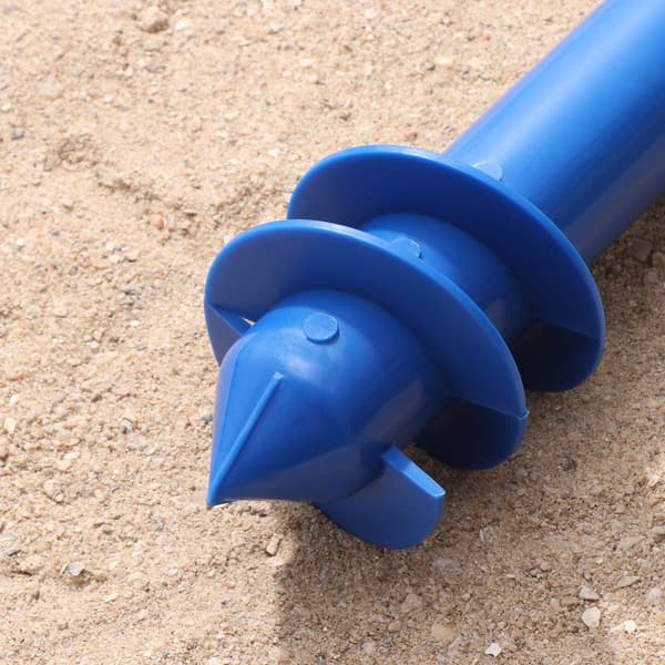 1 st ABS-plast Markplugg Parasoll Pluggbar Strandparasoll