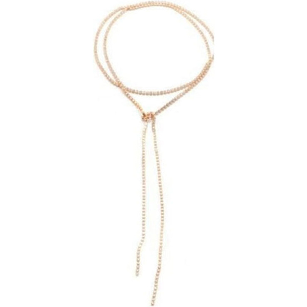 1 kpl (Kultainen) Eurooppalainen ja amerikkalainen tyyli Metalli Body Chain, Pitkä