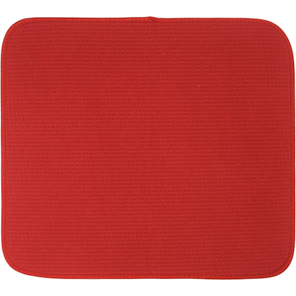 2 kpl (Punainen, 41CM×46CM) Mikrokuitu Astianpesualustat Super