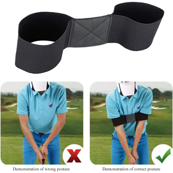 2 stycken golfsvingträningsassistent armband coach golf