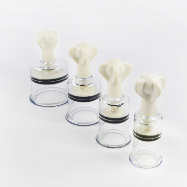 2 stk. (indre diameter 2,5 cm) brystvortepumpe stimulering
