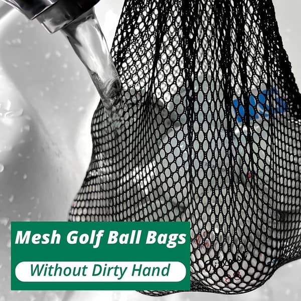 1 Stykke Svart Mesh Trekkpose Mesh Trekkpose Nylon Mesh