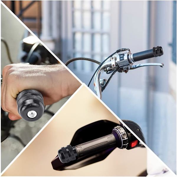 Motorsykkel Styreender 22mm Styregrep End Plugglokk