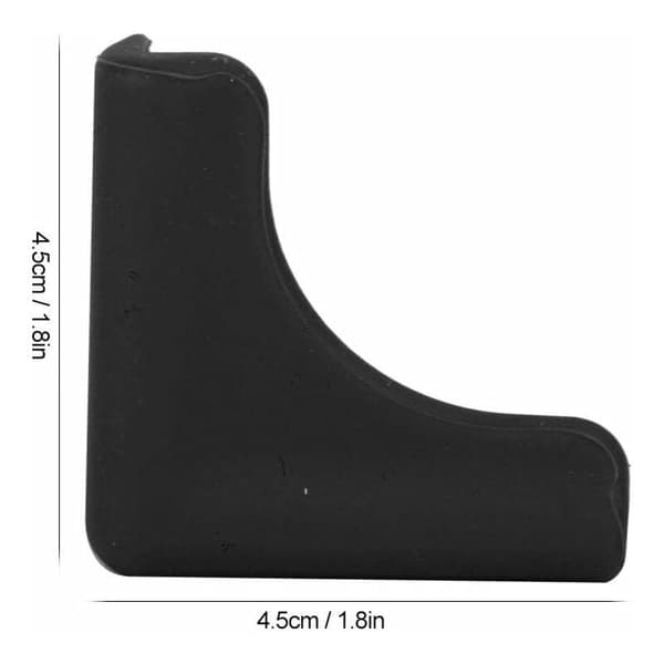 100 stk 15x30mm plastendehetter, for rør møbelben Ova