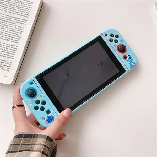 Nintendo Switch -kotelo söpöllä kuviolla