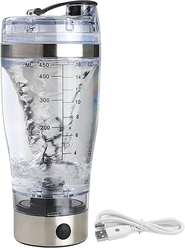 1 st (450 ml, USB) Automatisk Rörkaffe Mugg Elektrisk Blandningsmugg