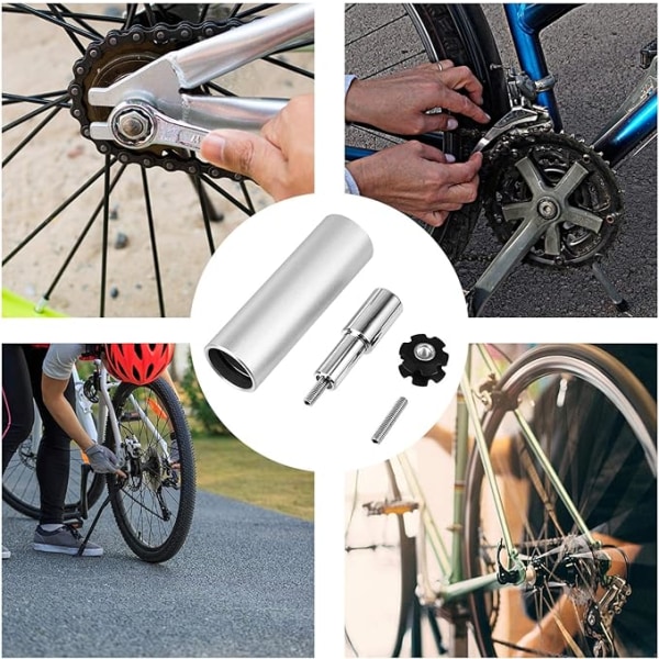 1 set med verktyg för att byta ut cykelhjälm