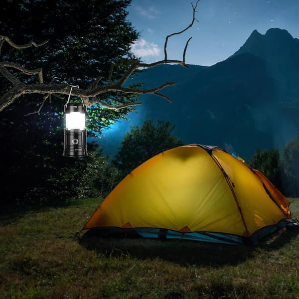 Solcelledrevet Campinglykt for Strømbrudd - 1 Pakke