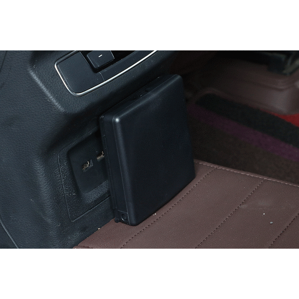 1 stk. Universal Justerbar Foldbar Kopholder Sort Bil Drik