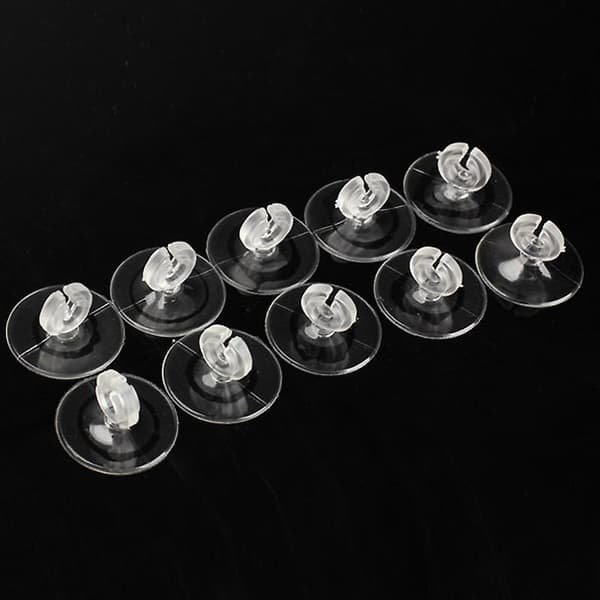 10 st/set Akvarium Sugkoppar Sugkoppar för 4/6 mm Luftledning