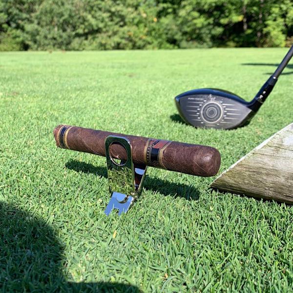 Magnetisk Reparationsverktyg för Golf Pitch Fork Lyftbollsmärke