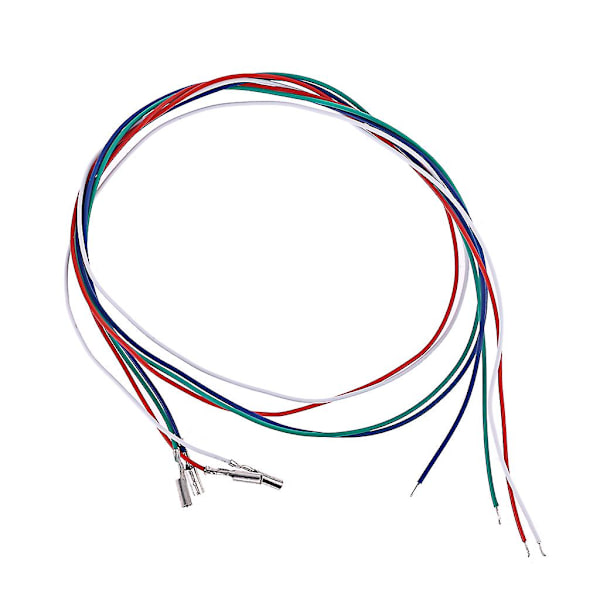 3/4 stk patron phono kabel ledninger header ledninger til pladespiller phono headshell（4