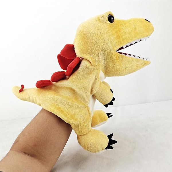 Dinosaurie Plysch Leksaker Ankylosaurus Handdocka Simulering Dinosaurie Plysch Leksak Realistisk Docka, Söt Rollspel, Interaktiva Pedagogiska Leksaker För Barn