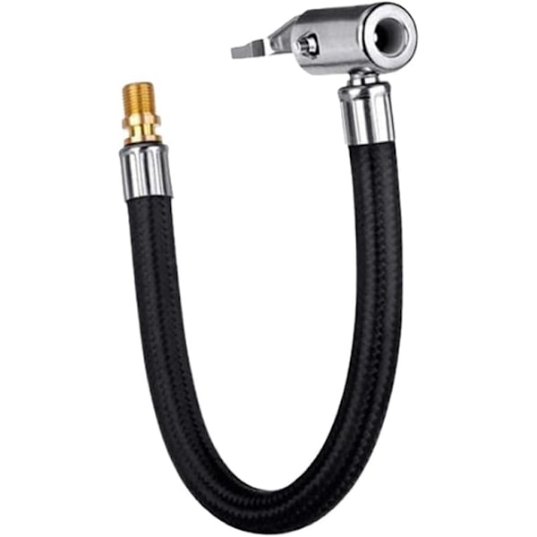 30CM Dekk-inflatorforlengelsesledning Dekkventil Adapterpumpe