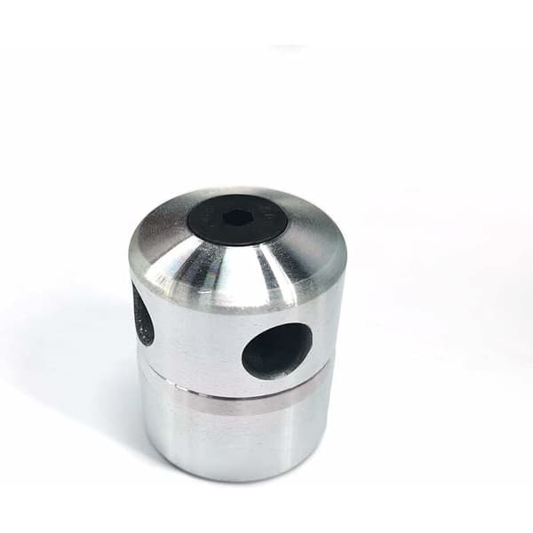 2-pack universell aluminiumgräsklipparhuvud med dubbla nylonlinjer