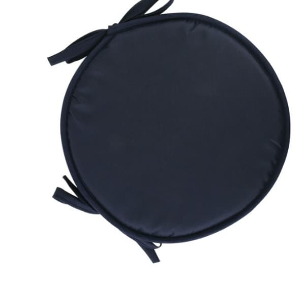 Set med 4 runda sittdynor, runda stolsdynor, stol