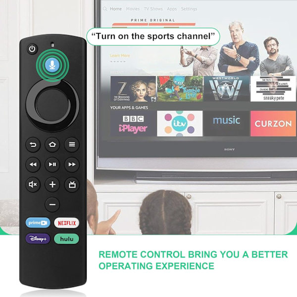 Vaihtoäänikaukosäädin (L5B83G) Sopii Smart TV -tikulle (2. sukupolvi, 3. sukupolvi, Lite, 4K), Sopii