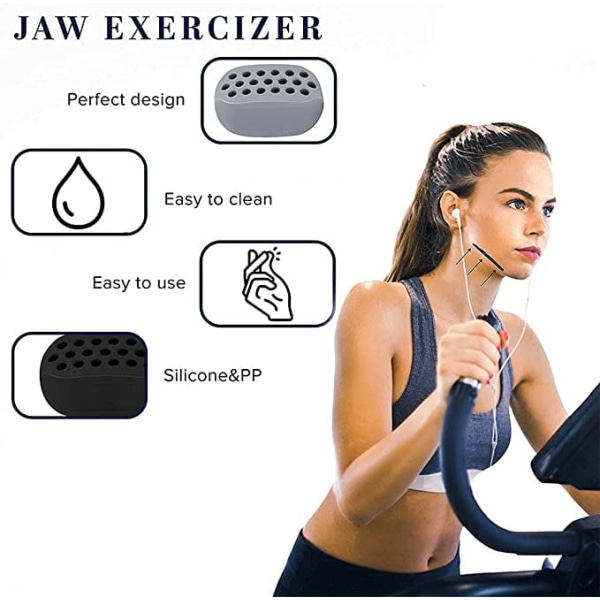 Käkboll, käktränare, fitness för ansiktsmuskler