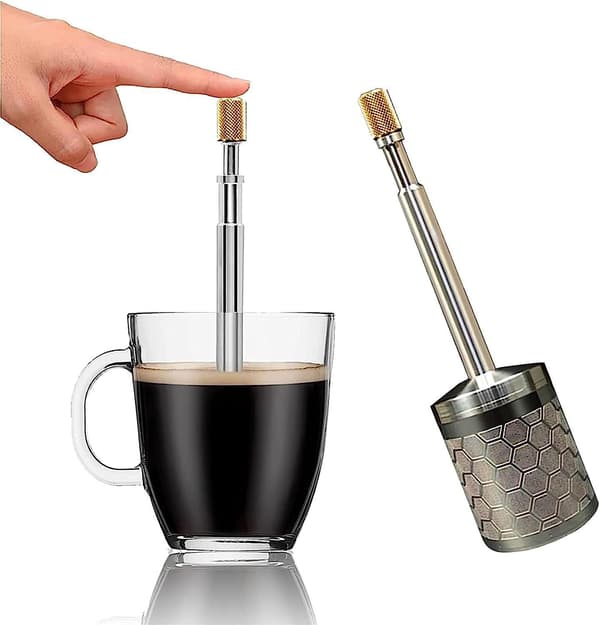 1 stk FinalPress Kaffeinfuser Hjem Stålpresse