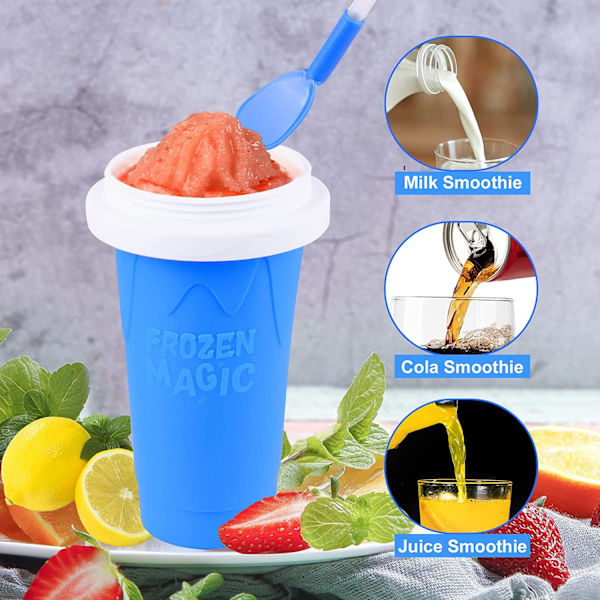 1 styck Netflix hemlagad smoothie-kopp en nypa i iskopp