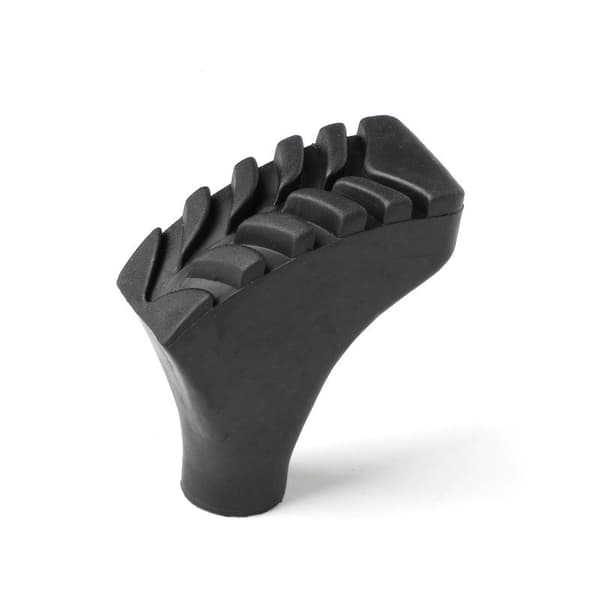 Erstatningstips for turstaver - 6 stk, svart, åpning 11 mm