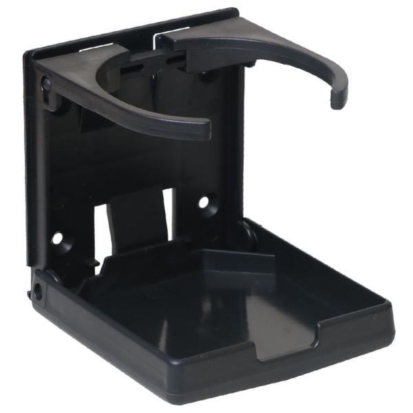 1 stk. Universal Justerbar Foldbar Kopholder Sort Bil Drik