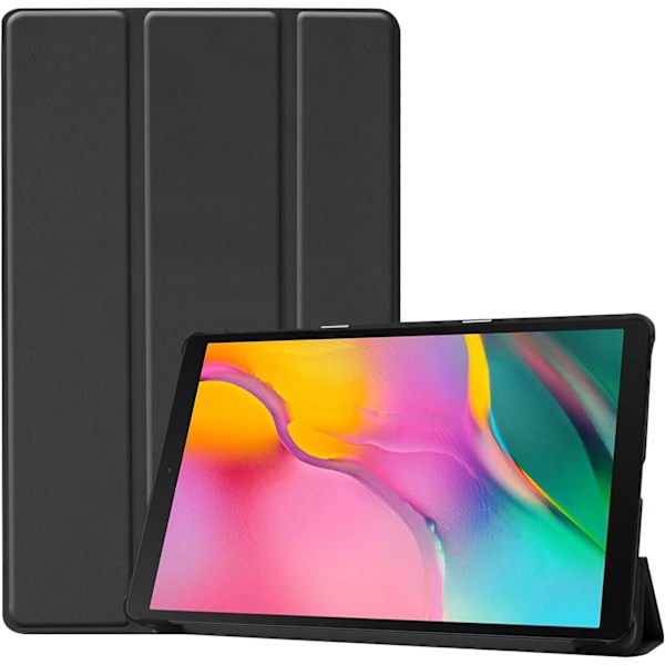 Fodral för Samsung Galaxy Tab A 10.1 2019, Ultratunt Lättvikts Trifold Stativ Smart Folio Fodral Hårdt Omslag för Samsu