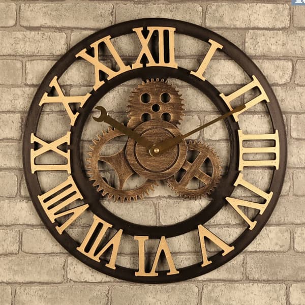 30cm Stor Vægur Moderne Design Kvartsur Silent Time
