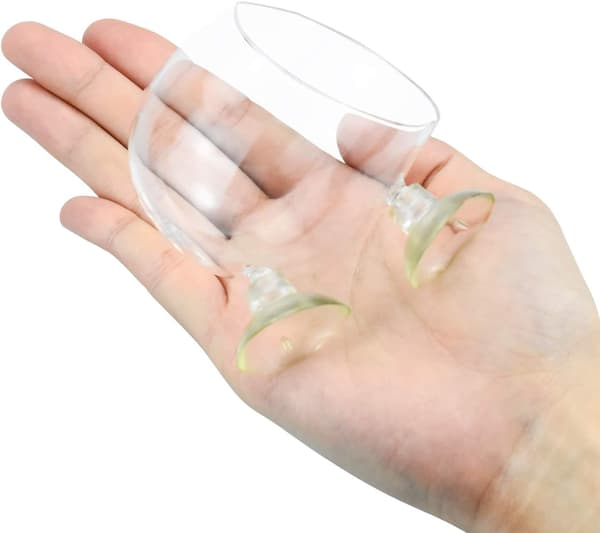 1-pack Akvarium Glaskoppkrukor, Akvarium Växtbehållare Kopp