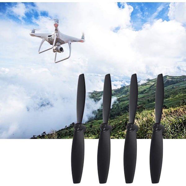 4 st Kompatibla Drönarpropellerblad, Parrot Parrot Minidrones Generation 3 Mambo Mambo Swing Reservblad Propellrar