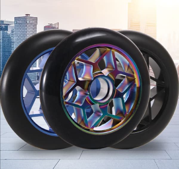 Blunt Diamond -pyörä 110mm Stunt Scooterille (Sininen)