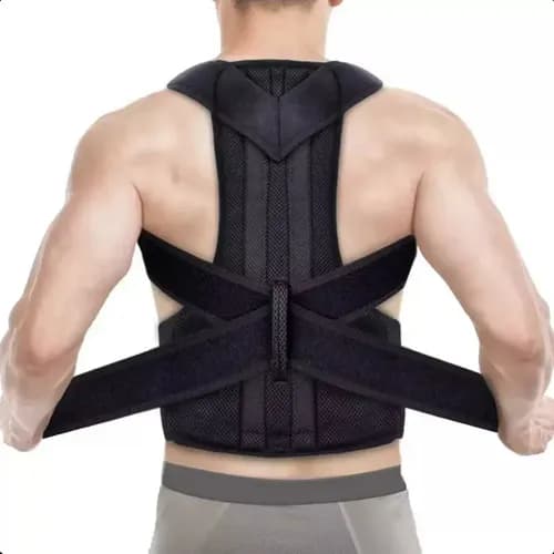 Unisex Ortopædisk Ryg Posture Korrigerende Veste, M