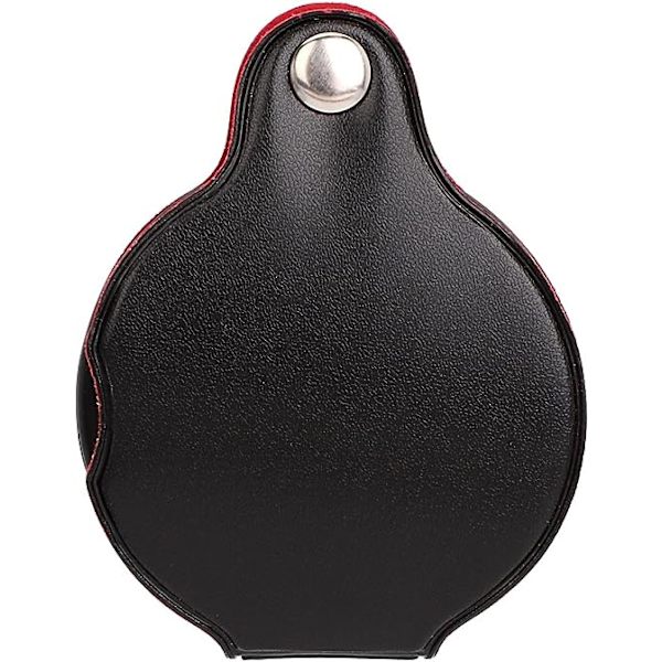 8X 50mm Mini Vikbar Förstoringsglas Fickformat Bärbar Förstoringsglas med PU