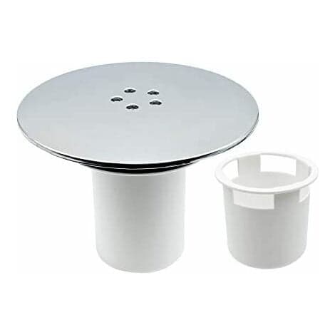 Afløbsdæksel til bruser, 90mm/115mm bruserafløb, udskiftning af brusersifon