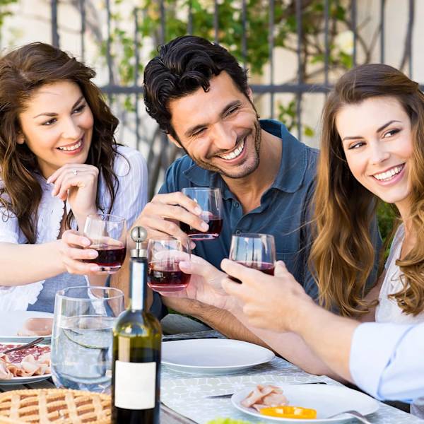 4 stk. genanvendelige vinstoppe til vinflasker