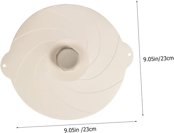 1 stycke (23 cm) Silikonfärska Lock Mikrovågsugn Matlock Kylskåp