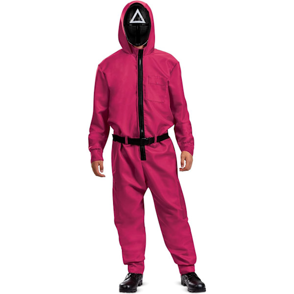 Squid Game Vuxen Triangelvakt Overall (XL)