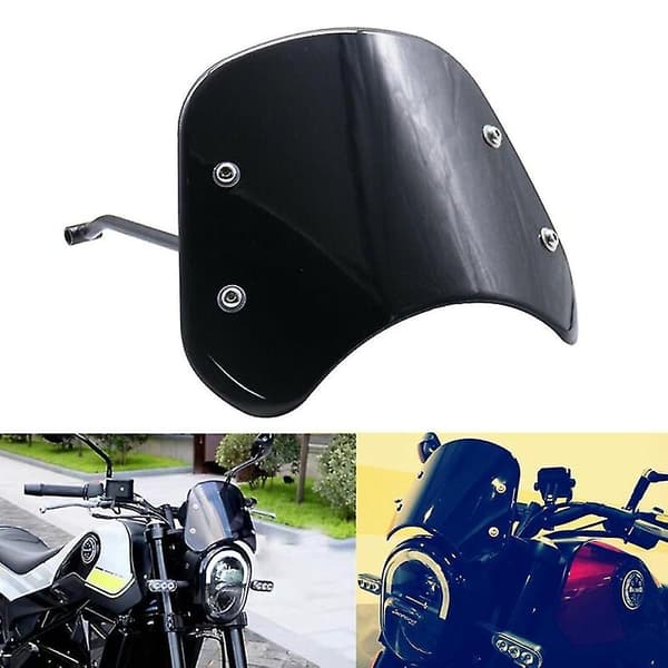 Motorcykel Vindrutor Vindruta Skärm Strålkastarkåpa För Le